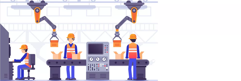 Infographie : Technologie d’usine intelligente « Savoir, c’est pouvoir »
