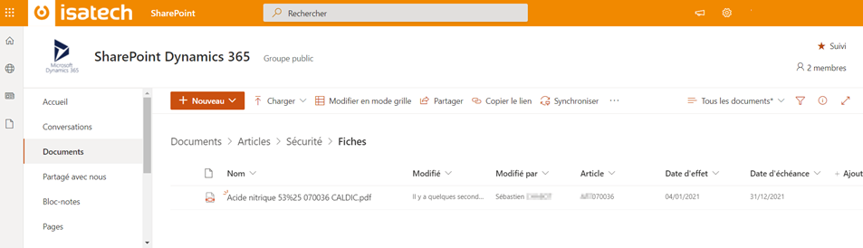 Gérer intelligemment ses documents dans son ERP avec SharePoint