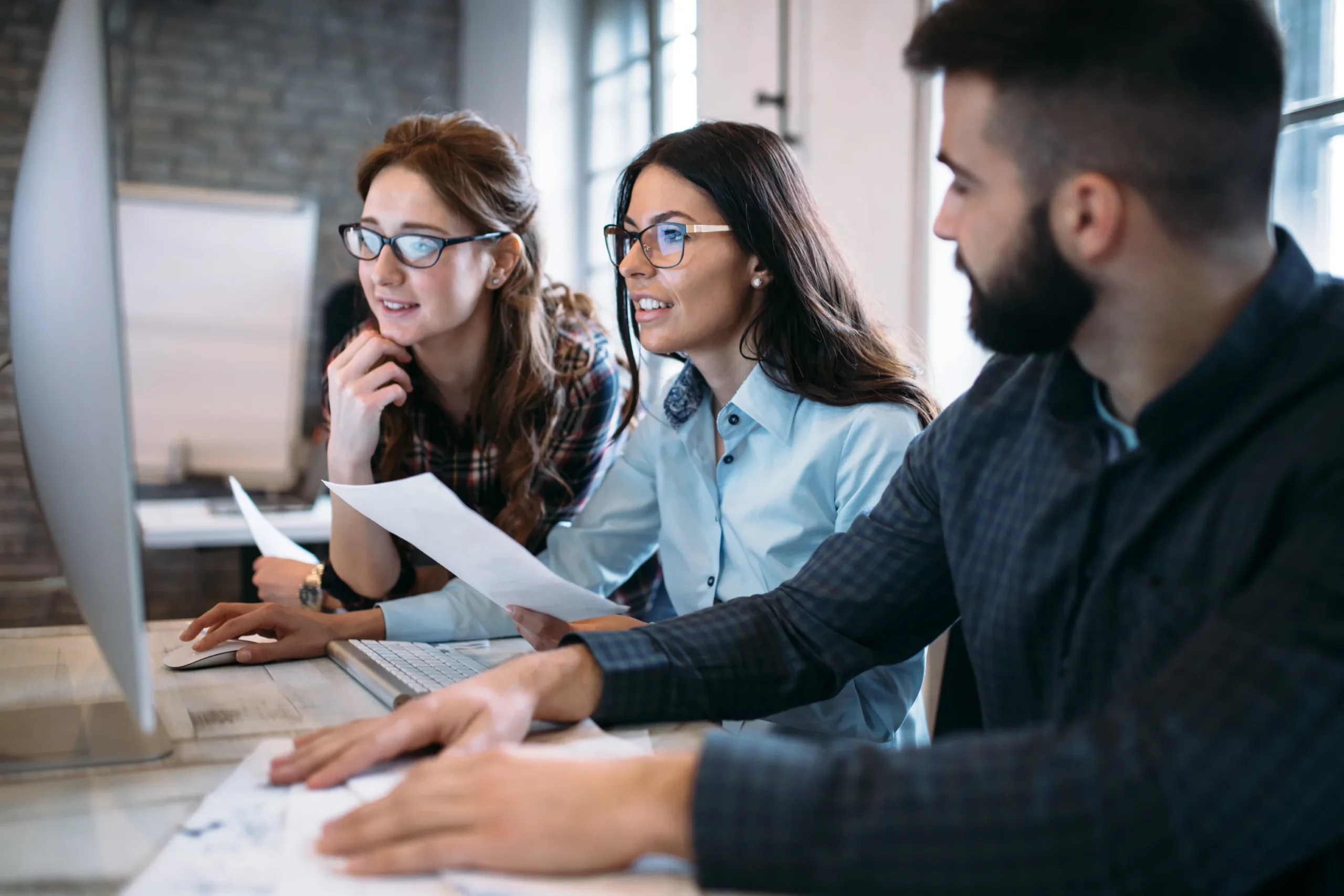 groupe de travail sur ordinateur
