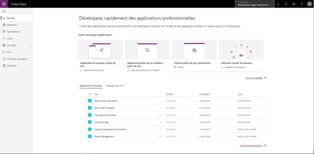 Microsoft Power Apps