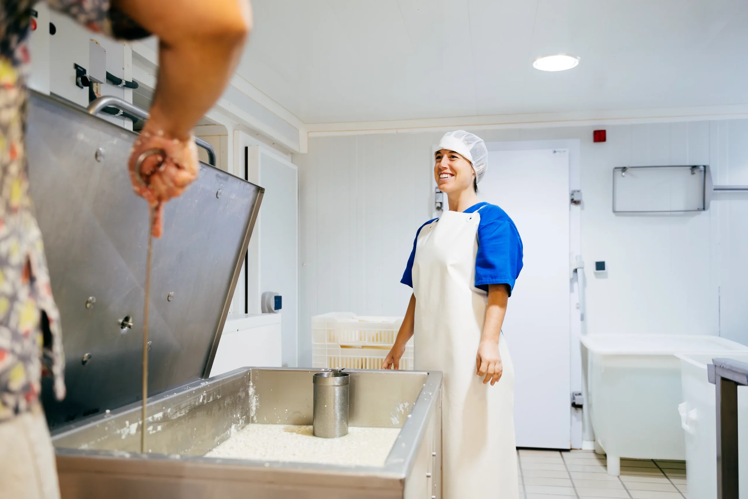 usine production lait