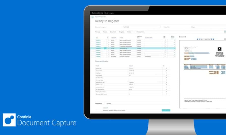 logiciel dematerialisation factures erp